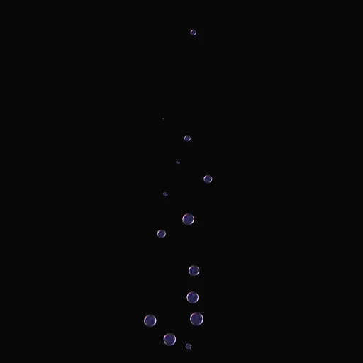 Bubbles looping rising animation