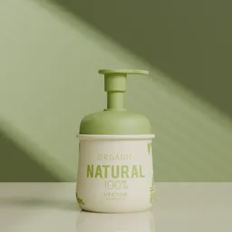 Lotion Cream Bottle
