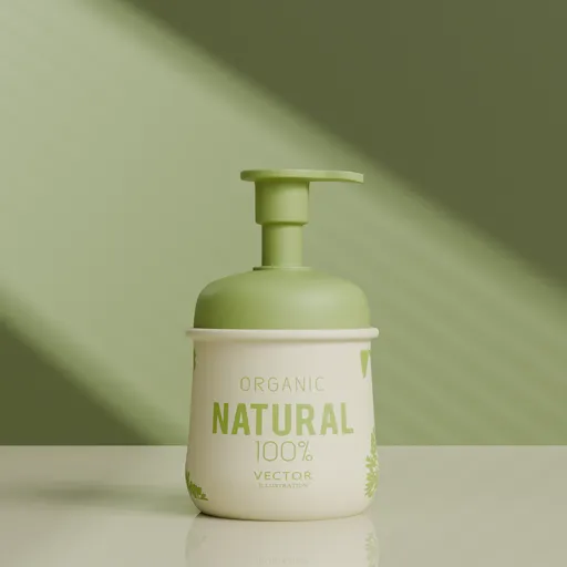 Lotion Cream Bottle