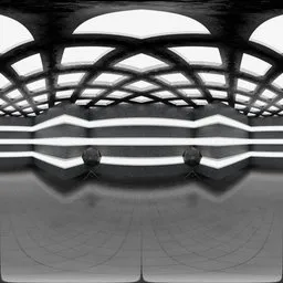 Studio HDRI LED Light Room