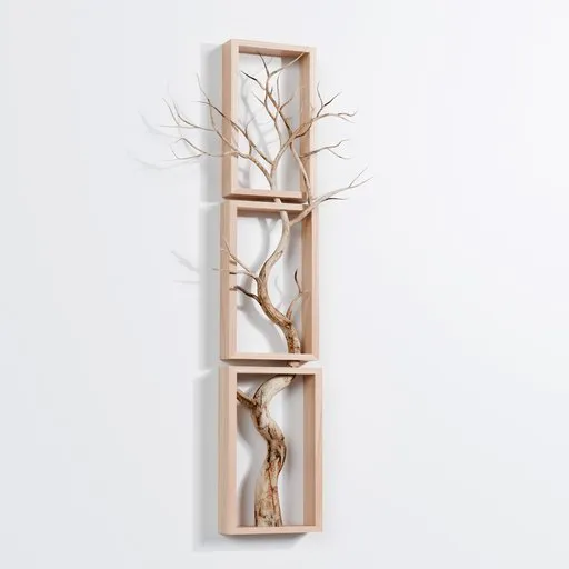 Minimalist Tree Branch Wall Art Set