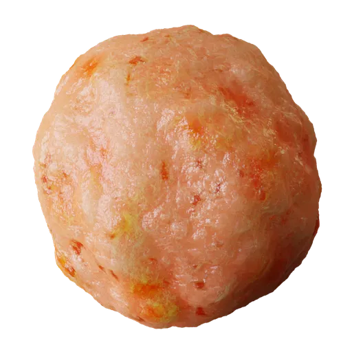 Highly detailed PBR baked cheese texture for Blender 3D artists, optimized for realistic food rendering.
