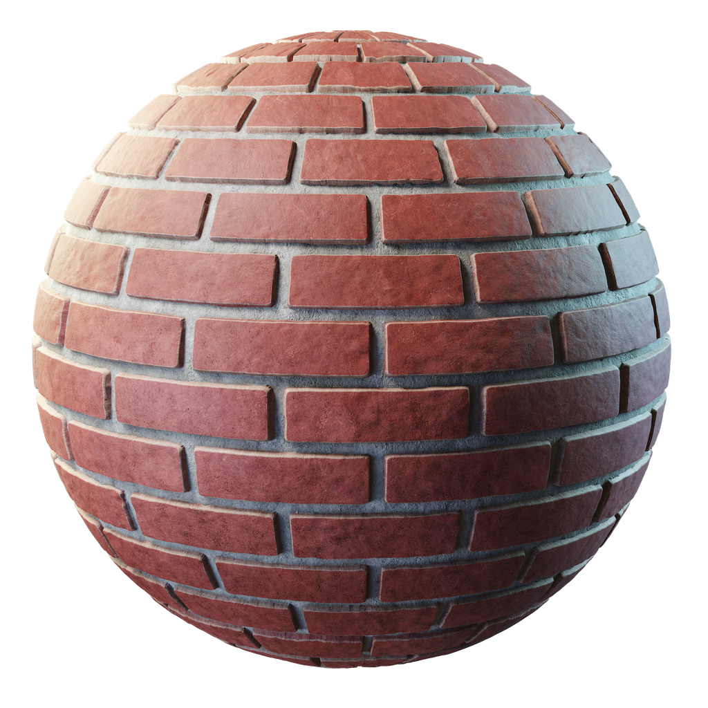 Red Brick Wall 4k Pbr Free Bricks Materials Blenderkit