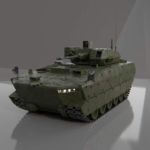 BWP Borsuk | Military Vehicles models | BlenderKit