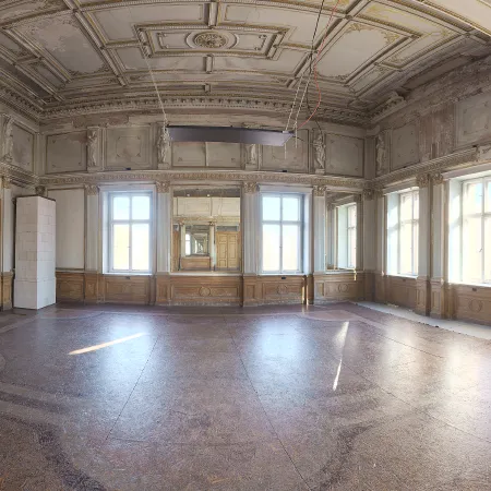 Mirrored Hall