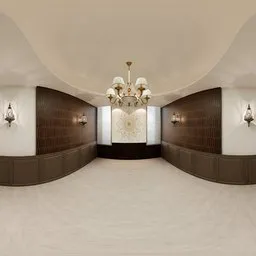 Classic Luxury Hall Interior