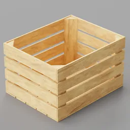 Wooden Produce Crate