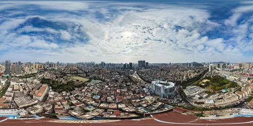 Sunset City Environment HDRI
