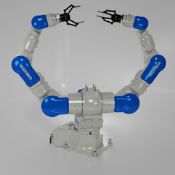Robot Yaskawa-MOTOMAN SDA20F-rigged