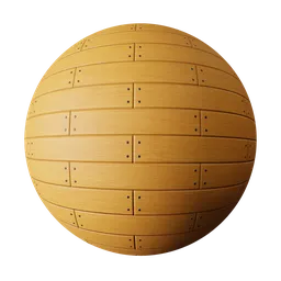 Wooden Board With Nails