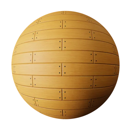 Wooden Board With Nails