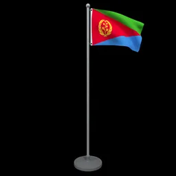Animated Flag of Eritrea