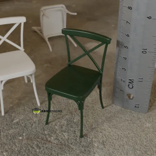 Miniature Industrial Dining Chair