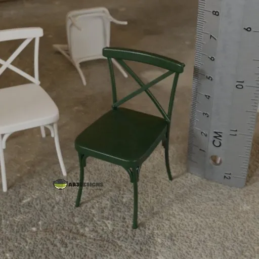 Miniature Industrial Dining Chair