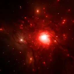 Volumetric Intense Red Emission Nebula