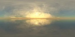 Dramatic hazy sky