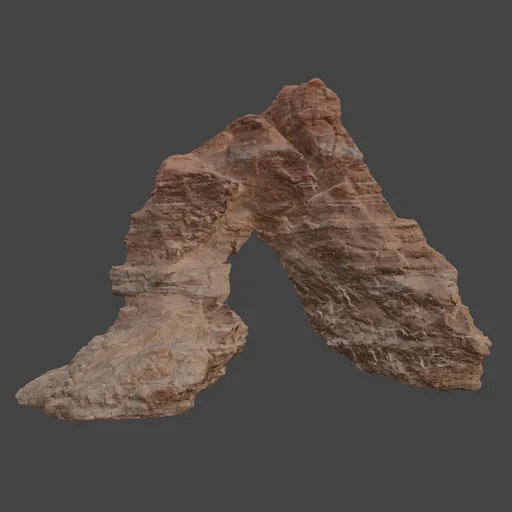 Desert Rock Arch Modular Asset