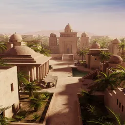 Ancient Desert City