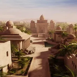 Ancient Desert City