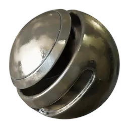 Metal Worn White Gold