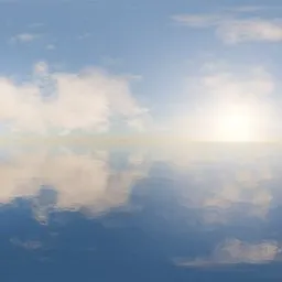 Soft Horizon Cloud Reflection