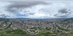 Highsky green tree old building