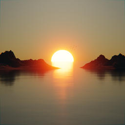 Sunset Animated Background