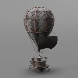 Hunt horror hot air ballon