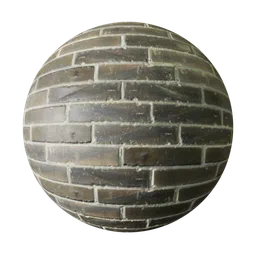 High-quality PBR brick material for 3D rendering designed in Substance Designer, suitable for Blender and similar software.