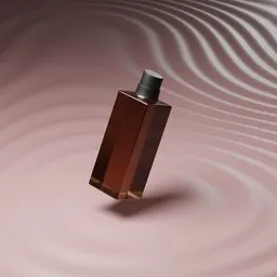 Brown Perfume Bottle