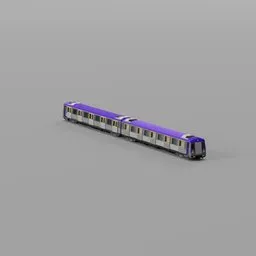 Metro Rail Train Car – Modern Electric