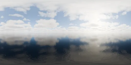 Cloudy Open Sky HDRI