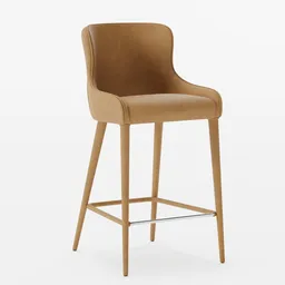 Nicola Slope Dolce Faux Counter Stool