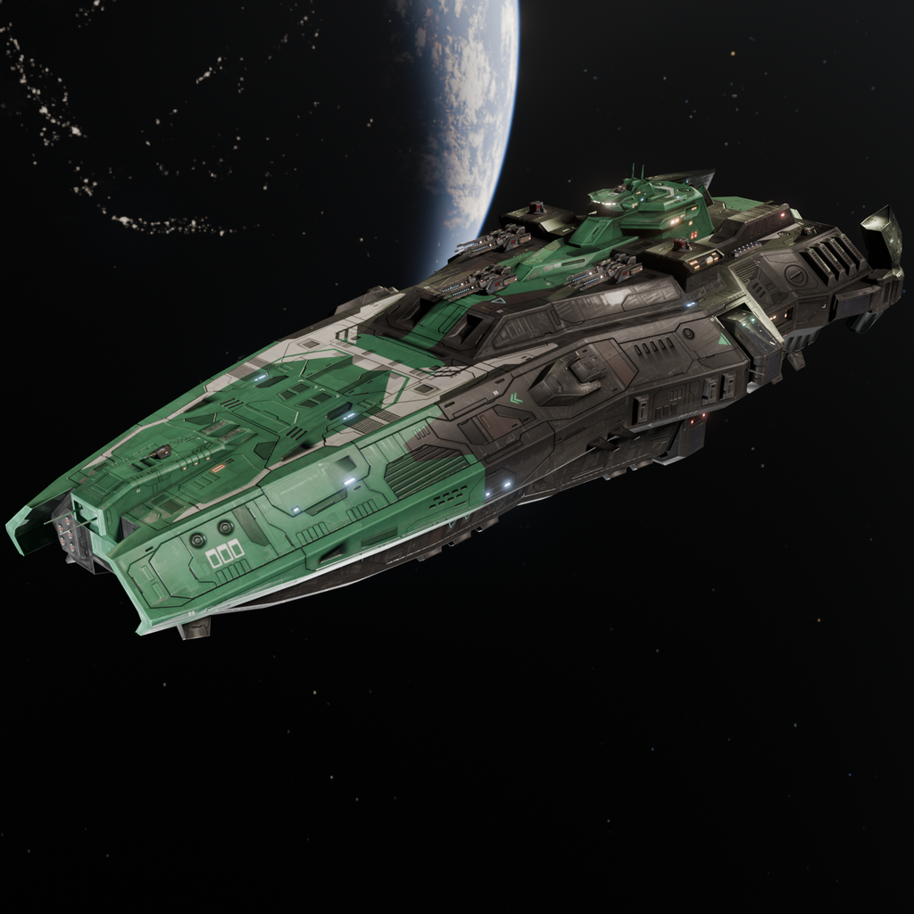 BlenderKit | Download the FREE Space Battleship Razorthorn model