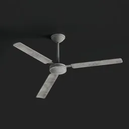 Dusty Ceiling Fan (3-Blade)