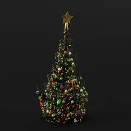 Christmas Tree Arteficial Sml Var