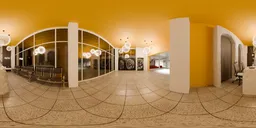 Night time Reception Interior HDRi