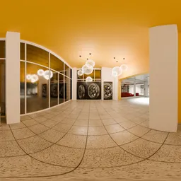 Night time Reception Interior HDRi