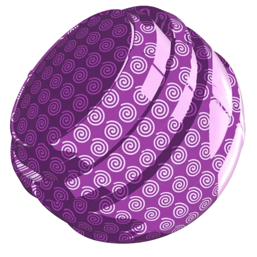 High-quality PBR cartoon spirals pattern material for Blender 3D FX, ideal for playful and stylized animations.