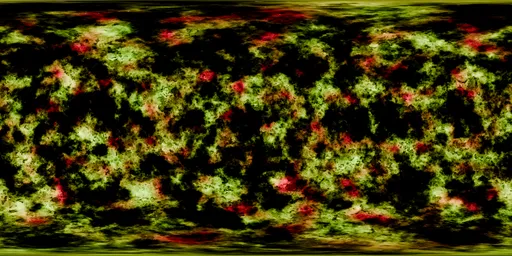 Nebula In Deep Dark Space