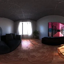 Modern Minimal Living Room Interior