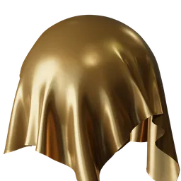 Soft Brown Satin Fabric