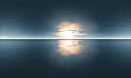 Serene Ocean Sky