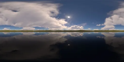 Beautiful sky and sunshine