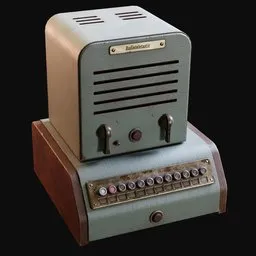 1930s Desktop Office Intercom