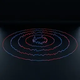 audio visual circle node