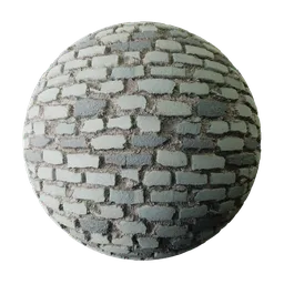 Wall made of large natural stones