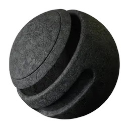 Black asphalt