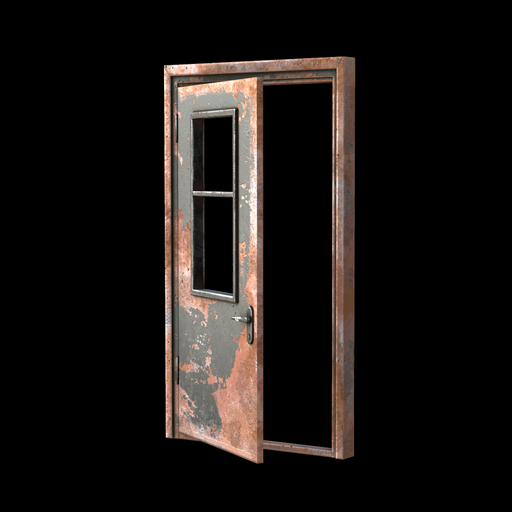 Metal door