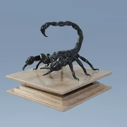 Scorpion Statue House Decoration